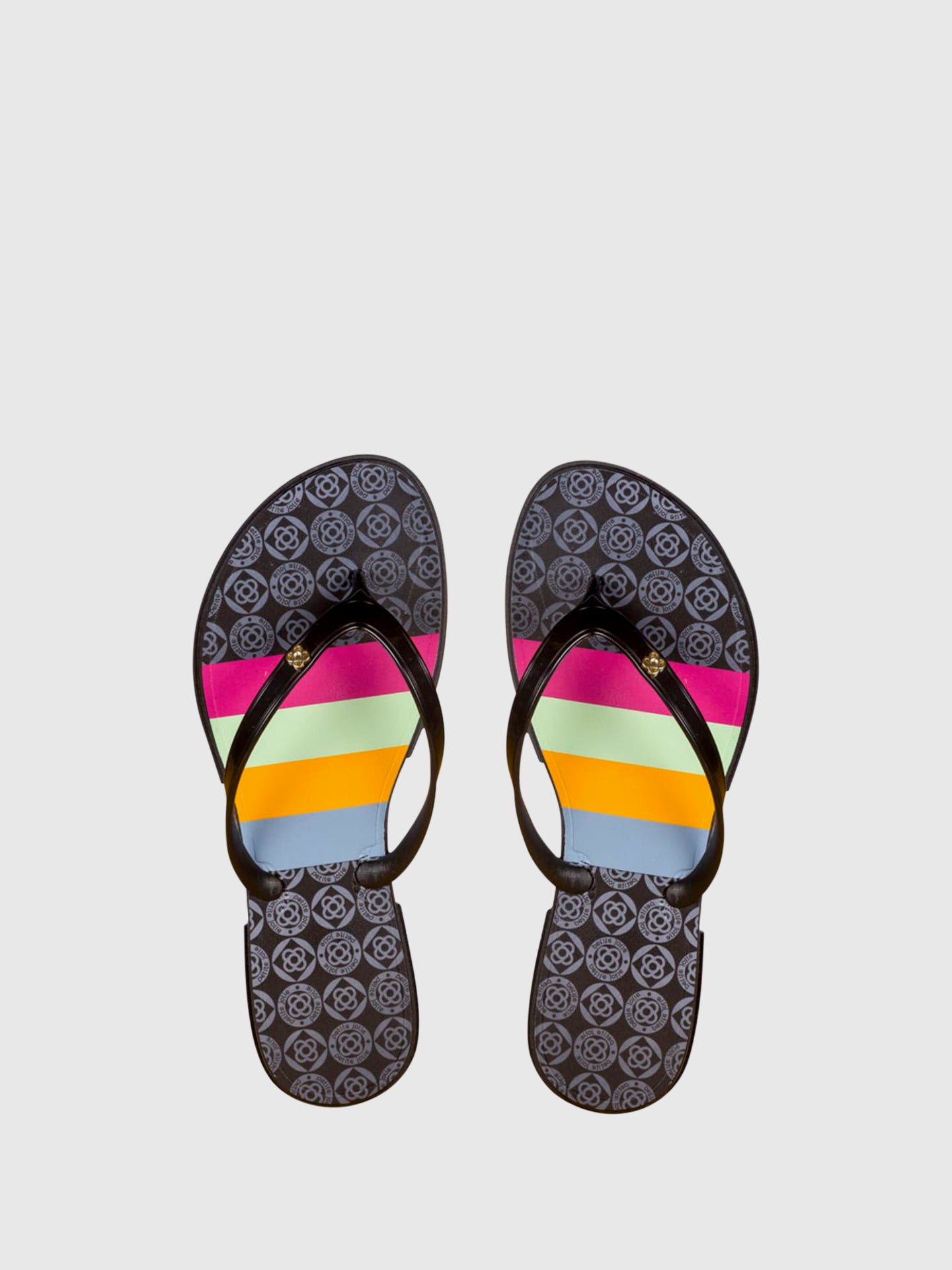 PARODI SHOES Chinelos de estilo Casual 11/4436BLACK Black